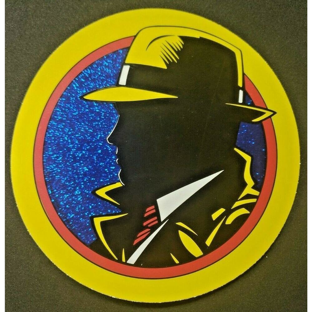 Vintage Rare Dick Tracy Classic Throwback Comic Cartoon Stickers Decals 5.5" NOS
